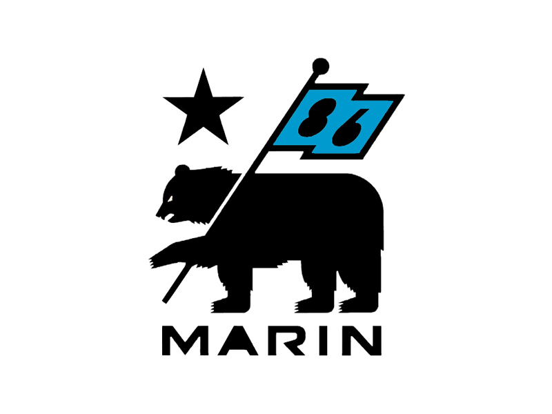 marin bike decals